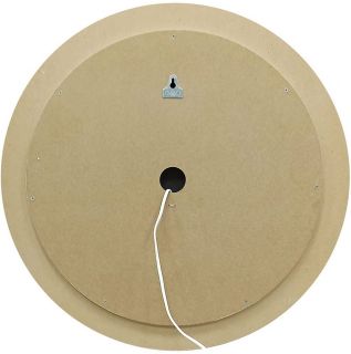 Зеркало с подсветкой Art&Max Napoli 60см белый матовый AM-Nap-600-DS-F-White